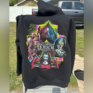 Universal Studios Halloween Horror Nights black hoodie unisex XS